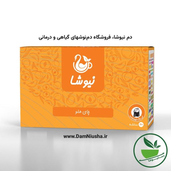 دمنوش چای سیاه و هلو نیوشا
