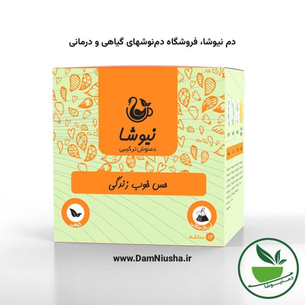 دمنوش حس خوب زندگی نیوشا